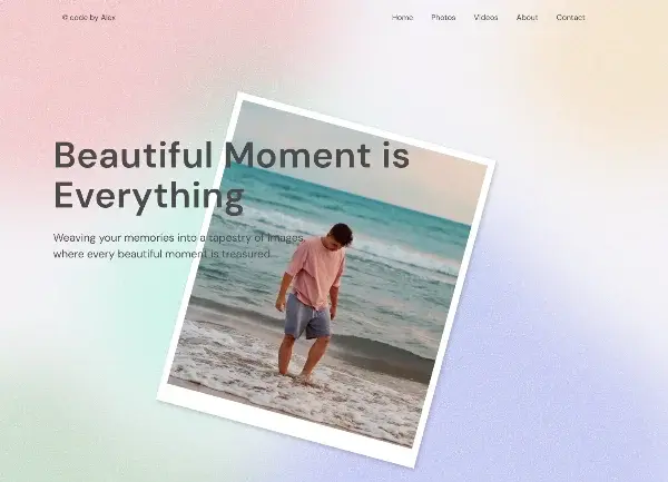 Régi fotós teszt oldalam